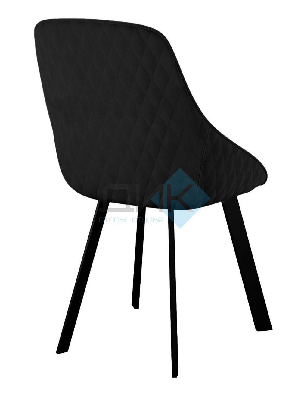 Стул DikLine 246 поворотный опоры чёрные