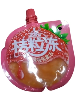 Желейный напиток с клубничной мякотью 100 г * 10 шт