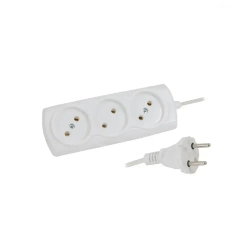 Удлинитель сетевой бытовой 3м СТАРТ 3 розетки, 6А, 1300Вт