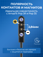 Зарядка для часов Amazfit Pop 3R и Pop 3S разъем Type-C