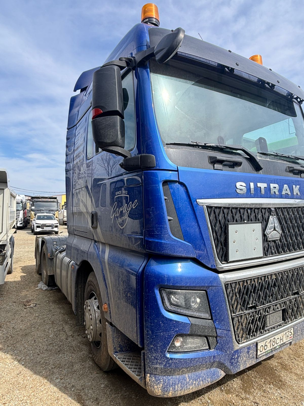 SITRAK C7H 6x4 Седельный тягач ZZ4256V364HE (Дизельный, 12,4 л, 480 л.с., АТ)