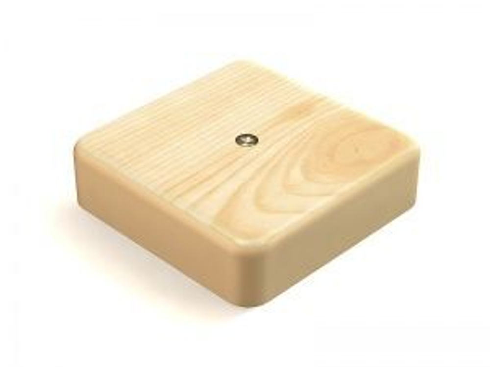 Коробка распаечная о/у 100х100х29 сосна IP40