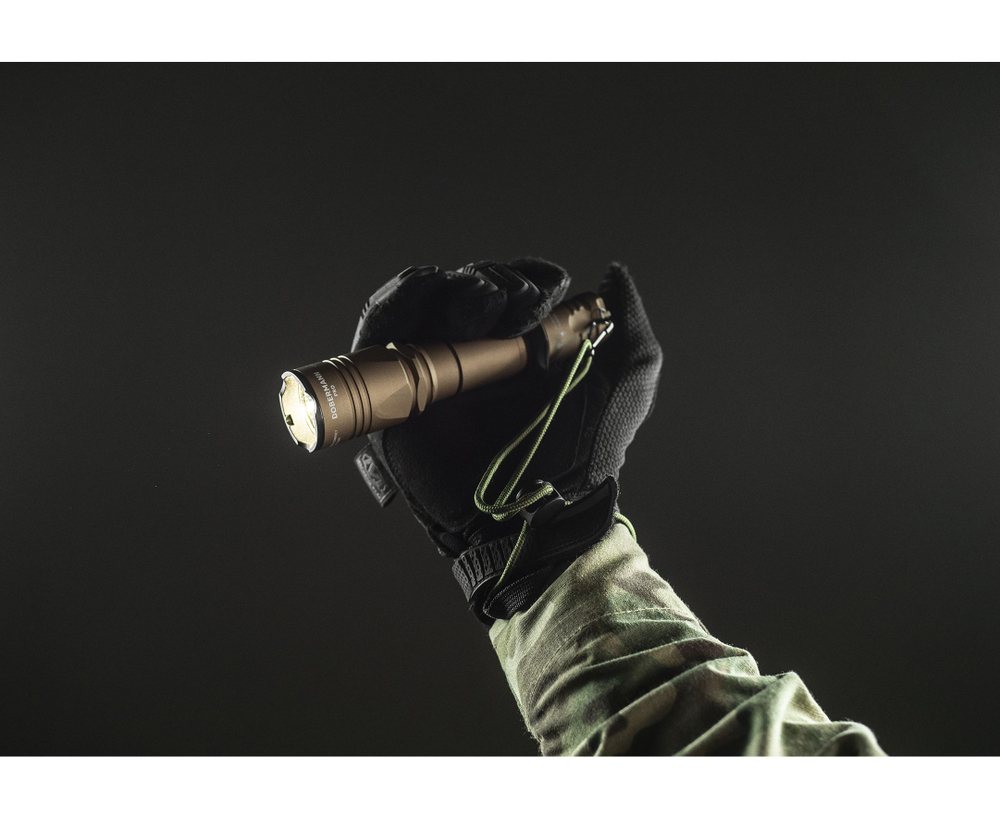 Фонарь светодиодный тактический Armytek Dobermann Pro Magnet USB, 1500 лм, холодный свет, песочный