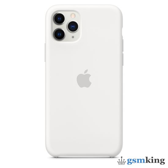 Apple Silicone Case iPhone 11 White (Белый)