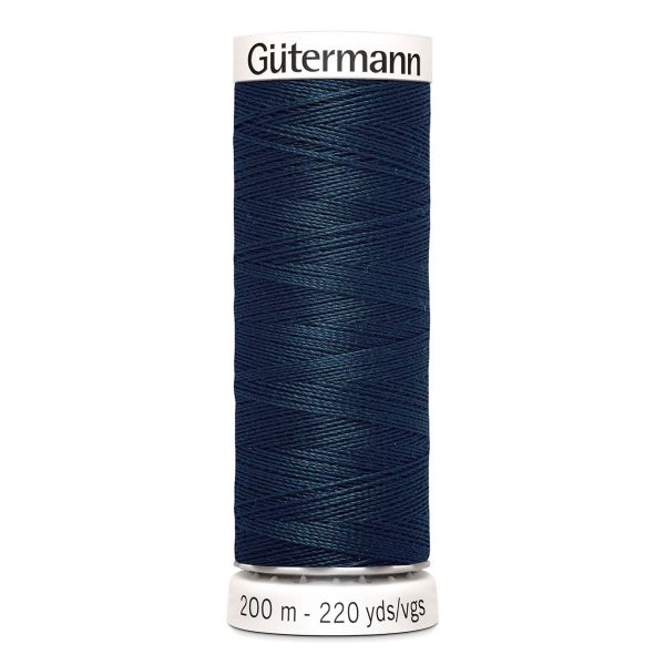 Нитки универсальные Gutermann Sew-all 100 (200 метров), 5 кат. | 764 т.зеленое стекло