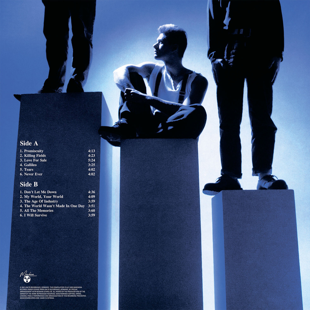 LP: Boytronic — «Love For Sale» (1988/2022)  [Limited Clear Blue Vinyl]