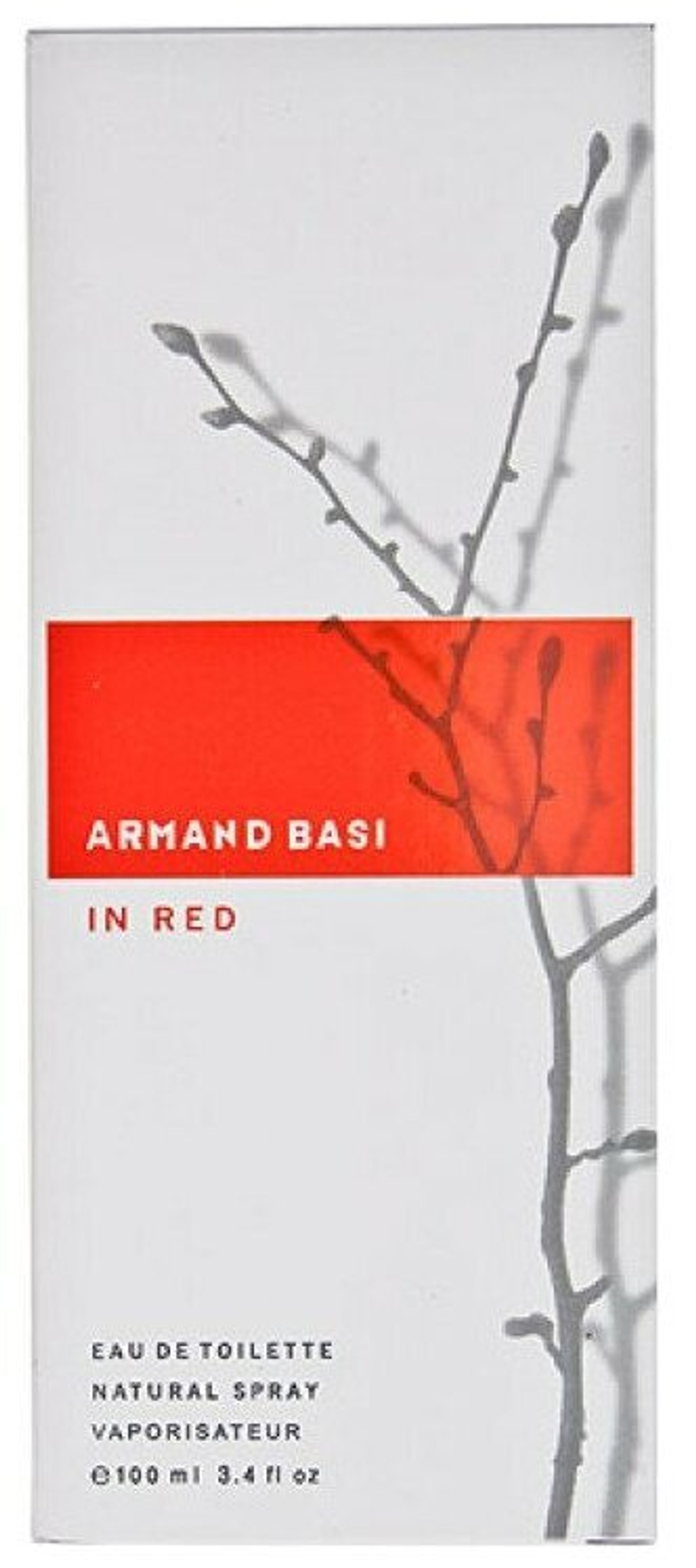 Armand Basi туалетная вода In Red, 100 мл, 100 г