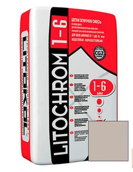 Затирка Litochrom 1-6 C.30 (жемчужно-серая) 25 кг