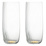 Набор стаканов alice в подарочной упаковке, 370 мл, золотистые, 2 шт.