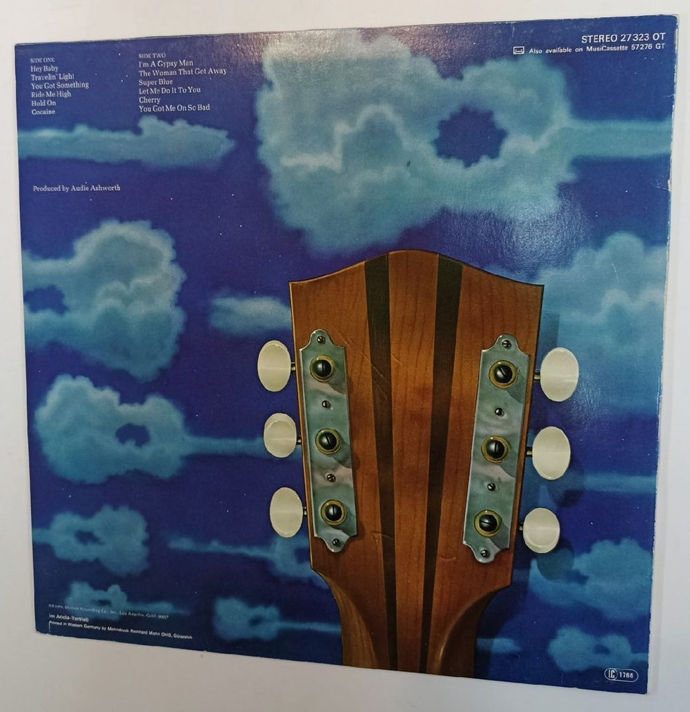 Винтажная виниловая пластинка J.J. Cale Troubadour (Germany 1977)