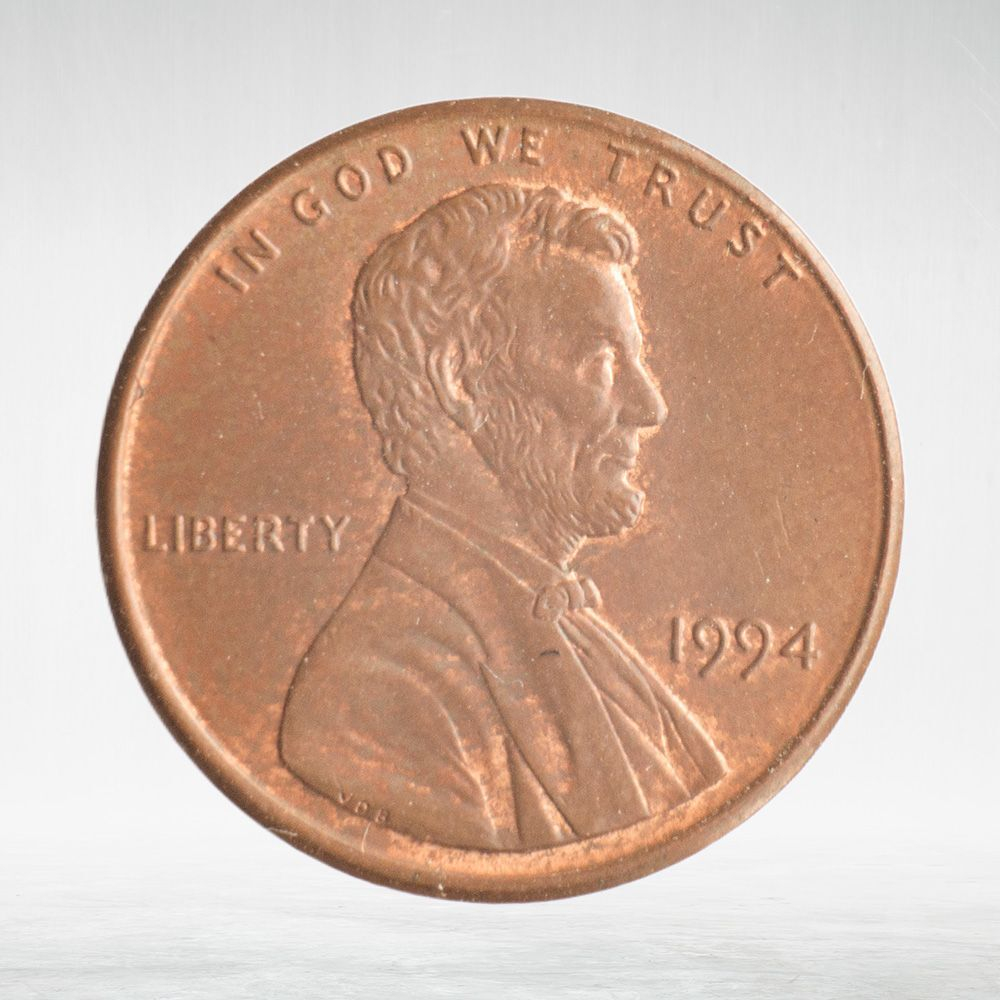 USA, 1 Cent, 1994 - Lincoln Memorial Cent, XF