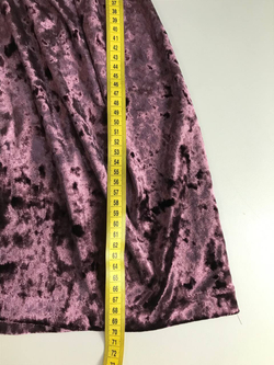 Платье Zara бархатное, маркировка S, визуально 44 размер