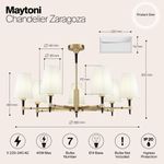Люстра Maytoni H001CL-07BS