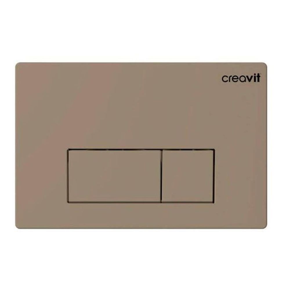 Кнопка смыва Creavit Arc GP8002.06 цвет коричневый