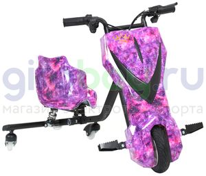 Электро Дрифт-карт IKINGI Drift Cart P2 250W (36V/4.4Ah) - Фиолетовый Космос фото №3