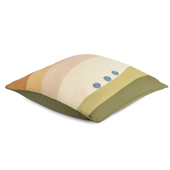 Чехол на подушку из хлопка с принтом rice plantation из коллекции terra, 45х45 см