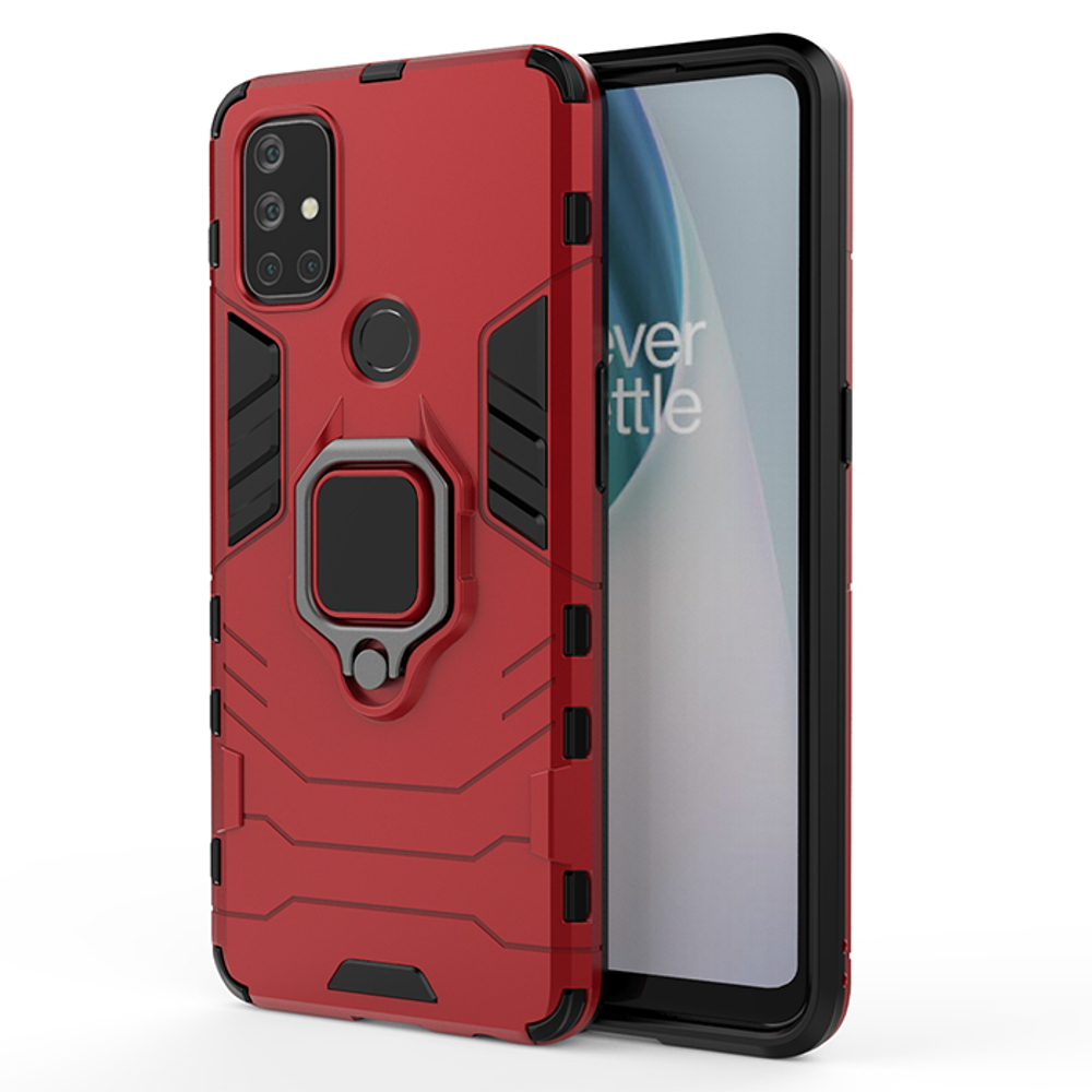 Противоударный чехол с кольцом Panther Case для OnePlus Nord N10 5G