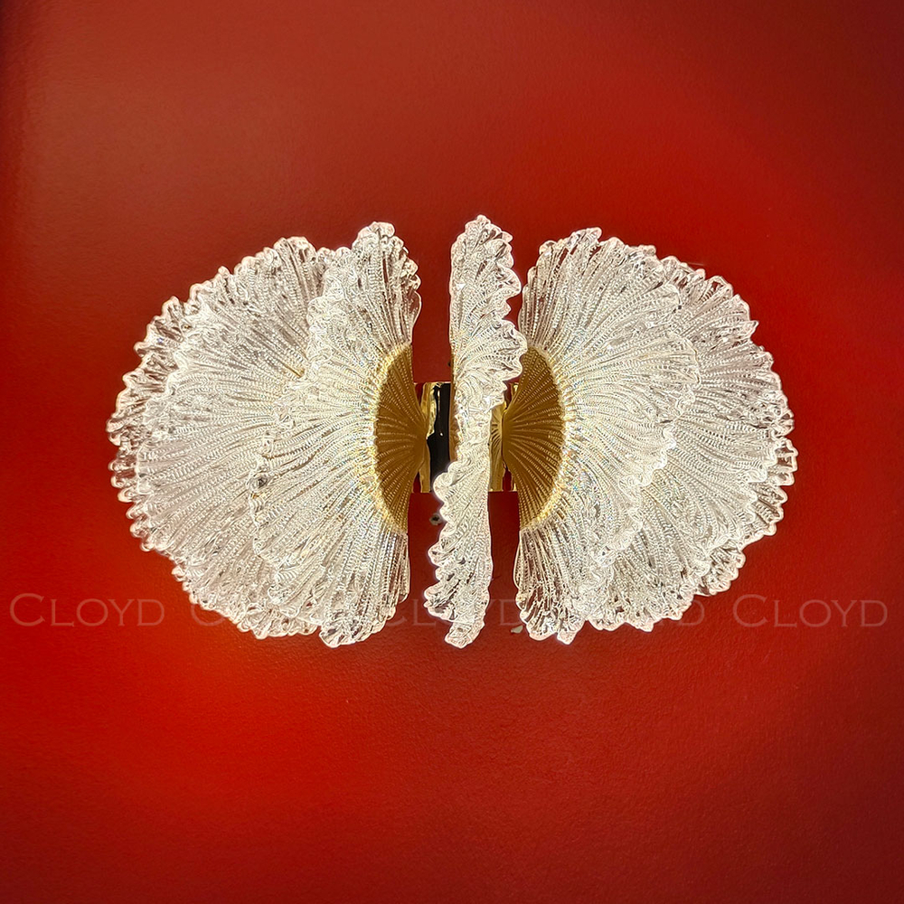 Бра Cloyd ANTIGUA W1 / выс. 17 см - золото (арт.20363)