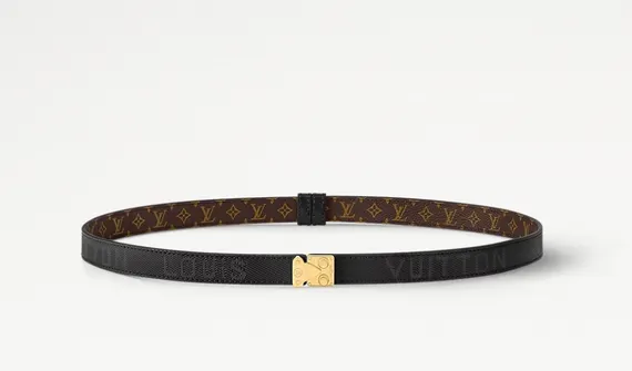 Ремень Louis Vuitton Serrures чёрный