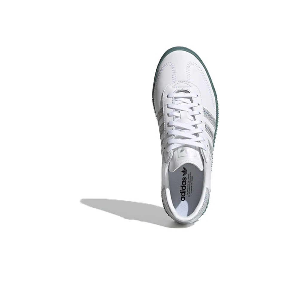 Женские кроссовки Adidas Originals Sambarose WMNS 'White Silver Green' FX6274