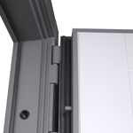 Стальная дверь "Лира" (биометрический замок K06)