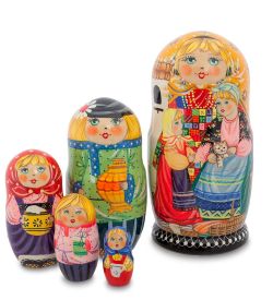 Народные промыслы МР-15/ 4-C Матрешка 5м «Семейка»