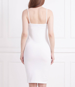 Платье SLUB RIB STRAPPY DRESS CALVIN KLEIN JEANS - белый(J20J221149)