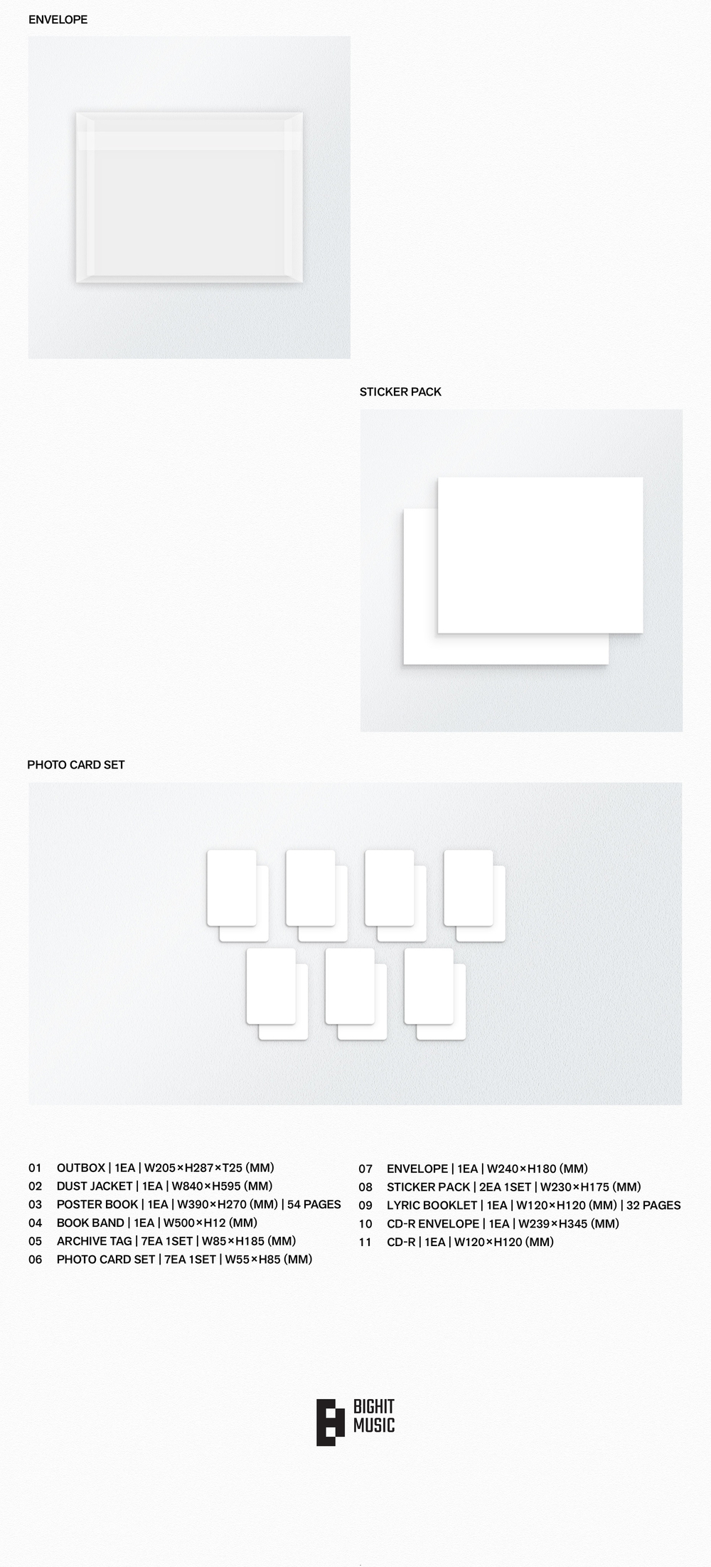 [Сет из 3] Альбом BTS - ARIRANG | с подарками