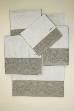 Полотенце 50x100 Devilla Lille бежевое