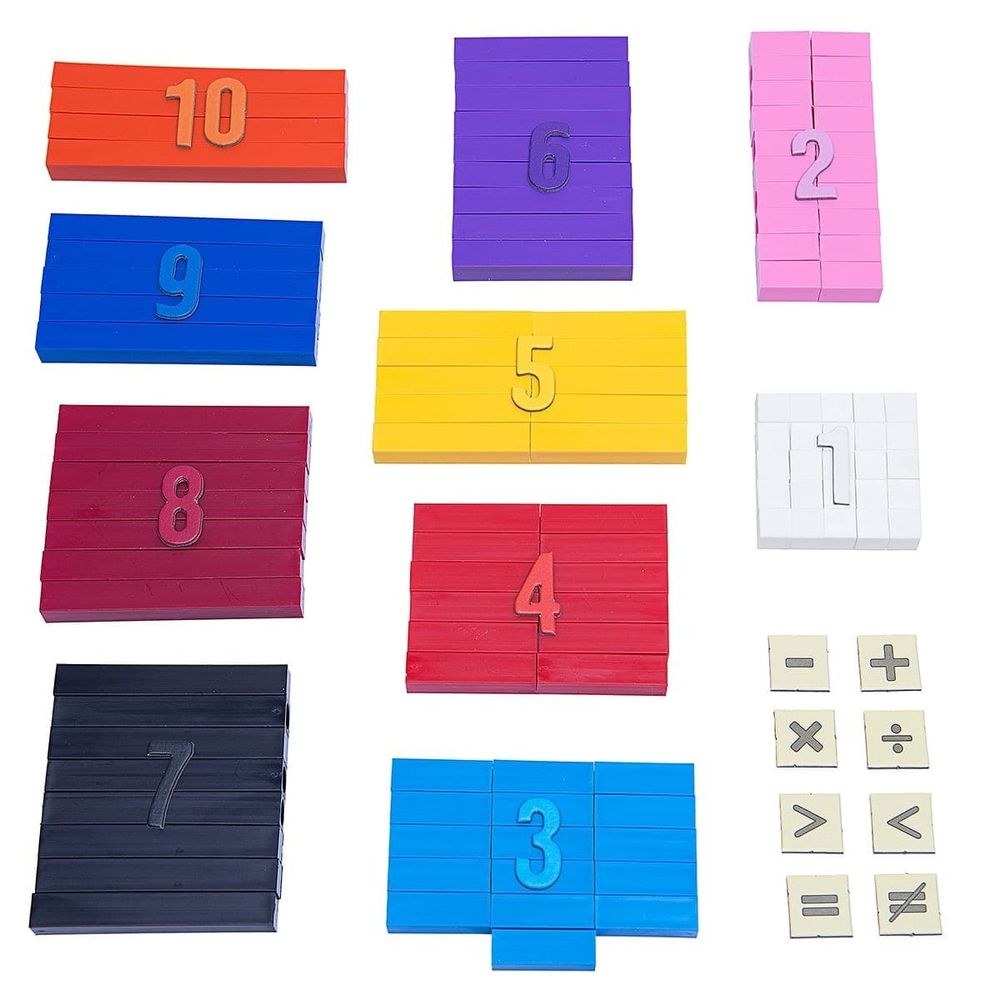 Учебно игровое пособие Счётные палочки Кюизенера 3-7 лет Корвет