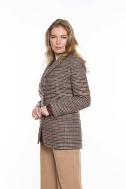 ШЕРСТЯНОЙ ПИДЖАК В ШАТЛАНДСКОМ СТИЛЕ