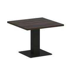 Yalta Стол журнальный квадратный LT.SJ-2 Дуб Мали/Металл Черный 600*600*450