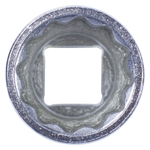 KING TONY (433021M) Головка торцевая стандартная двенадцатигранная 1/2", 21 мм