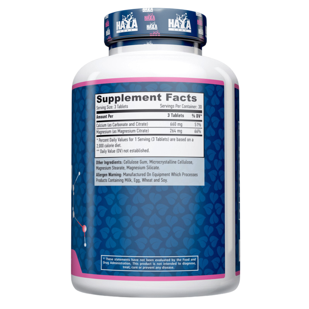 HaYa Labs Кальций - Магний Цитрат ( Cal-Mag Citrate ) 90 tab