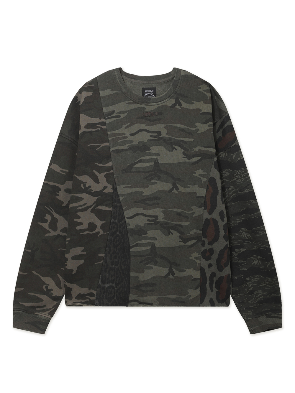 Мужская Толстовка Camouflage Leopard Mixed
