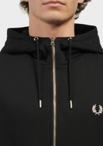 Толстовка FRED PERRY Hooded Zip Through Sweatshirt