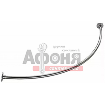 Карниз для ванной нержавейка Дуга 1,5м х 1,05м