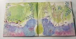 Винтажная виниловая пластинка LP Детская Сказка, Ф. Зальтен, Бемби (Лесная Сказка) (СССР 1980) Сказка За Сказкой