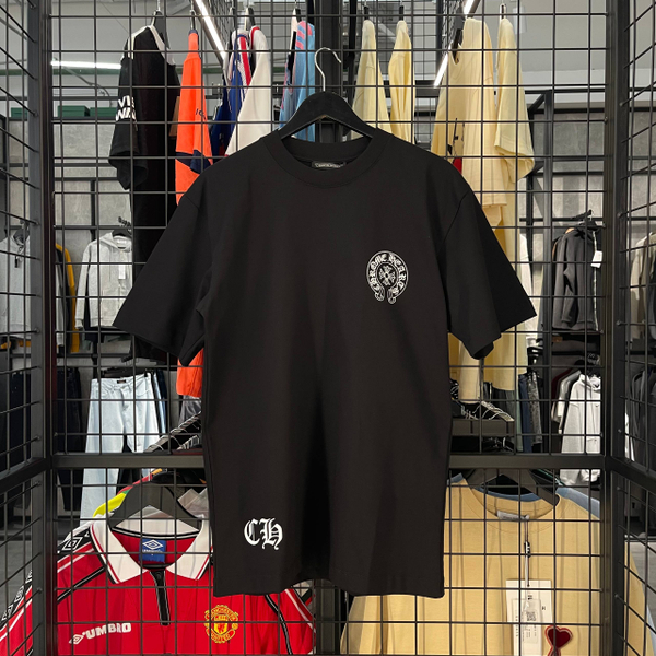 Футболка Chrome Hearts red logo black