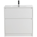 Тумба под раковину BelBagno Kraft 39 70 KRAFT39-700/390-2C-PIA-BO Bianco Opaco