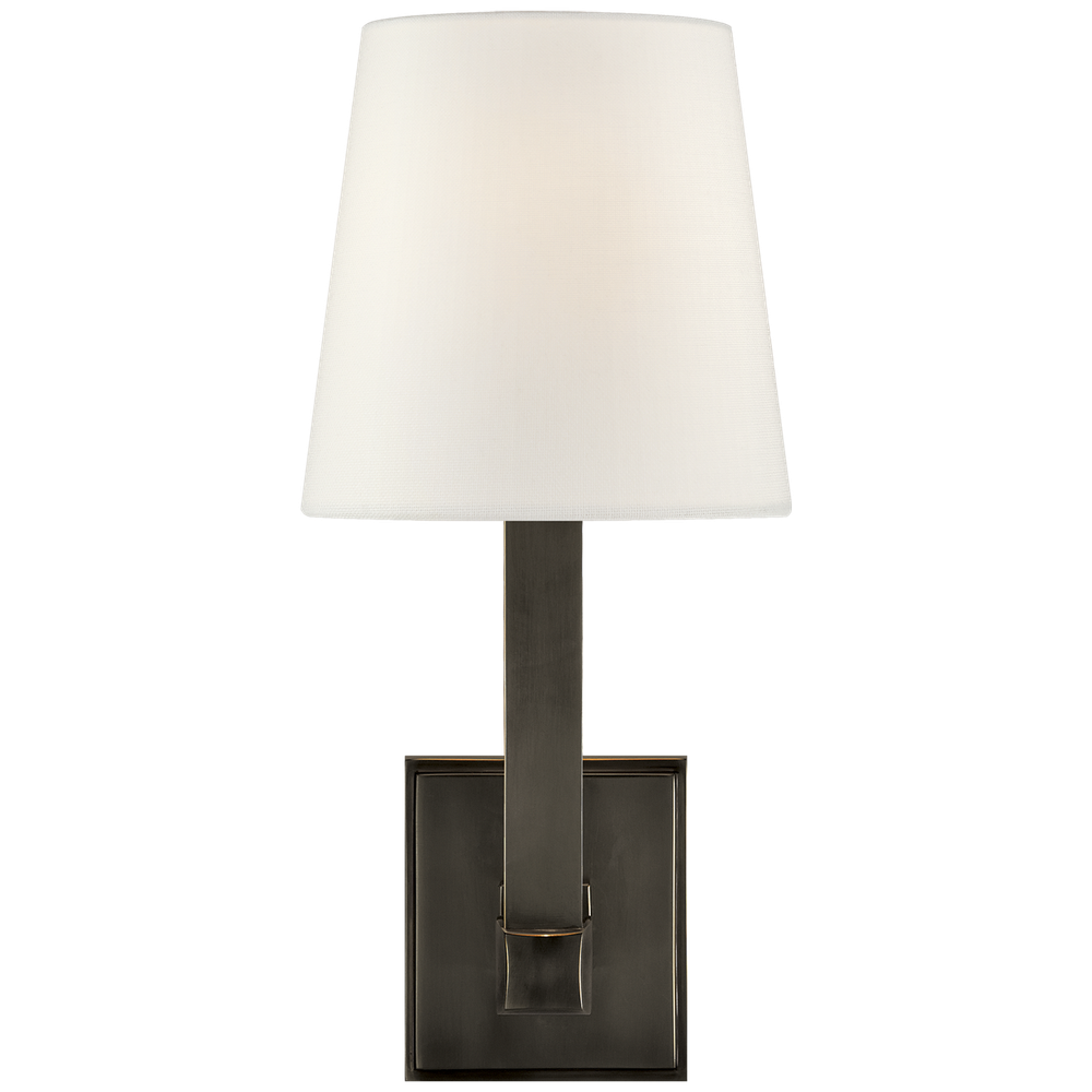 Настенный светильник Visual Comfort Square Tube Single Sconce