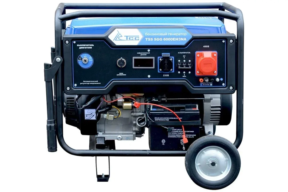 Генератор (6 кВт) TSS SGG 6000EH3NA бензиновый