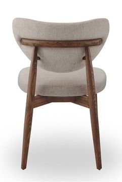 Стул TS-3 / бежевый /цвет орех/ массив ясеня