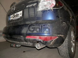 Фаркоп оцинкованный Galia M130A для Mazda CX-7 2006-2013(паспорт и сертификат в комплекте)(без электрики)