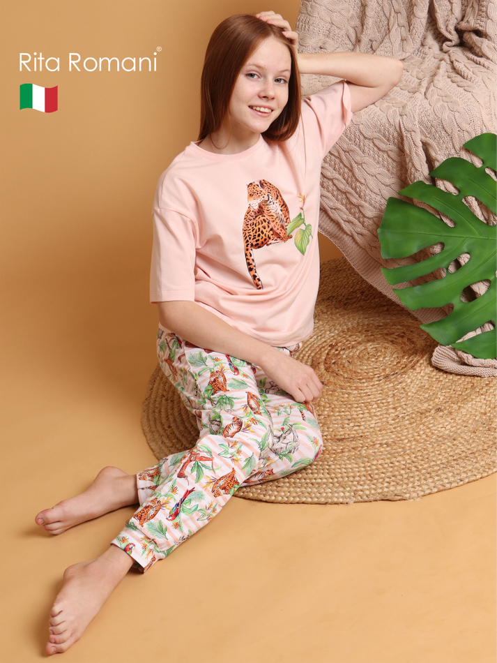 8551 Пижама из хлопка