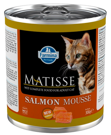 Матисс мусс для кошек с лососем MATISSE CAT MOUSSE SALMON