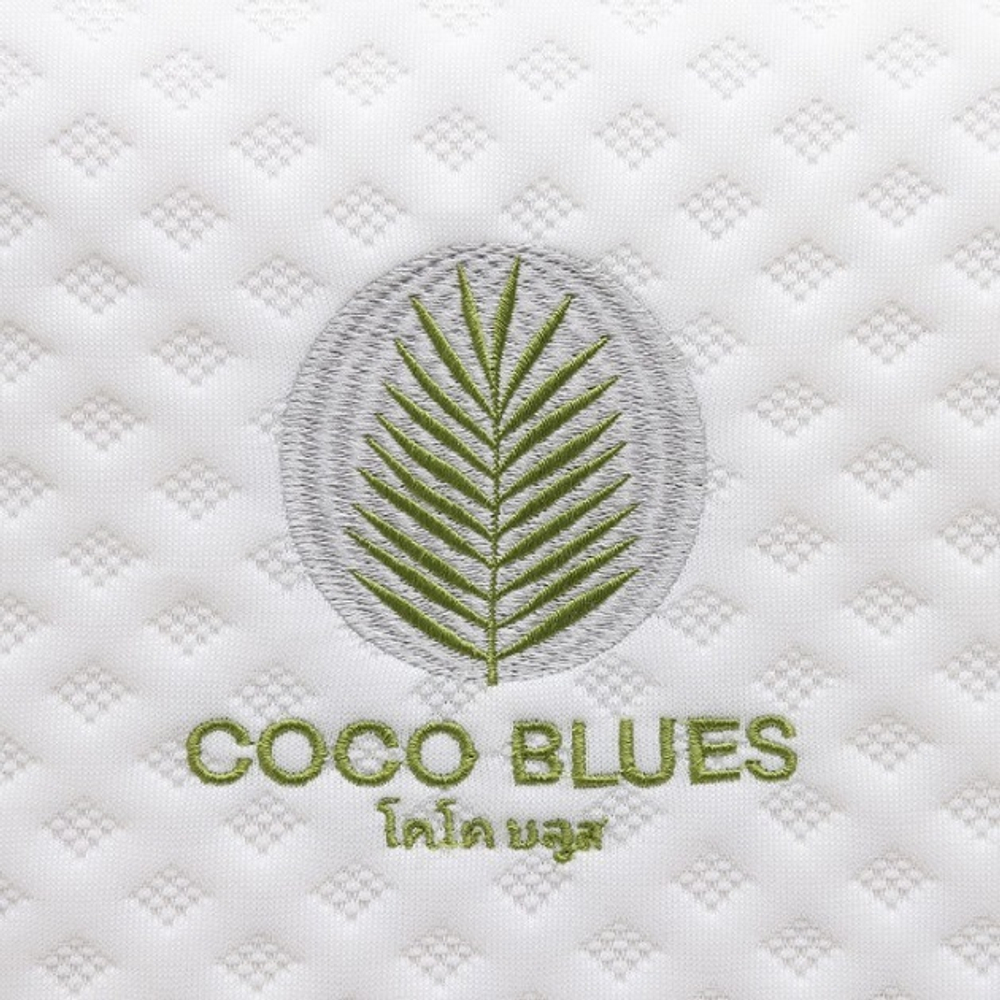 Подушка латексная Coco Blues Latex Pillow, размер 50 х 30 х 7/9 см