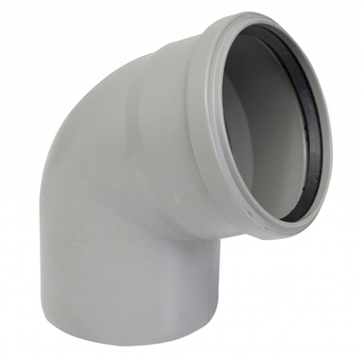 ПП Отвод канализационный серый 110х67