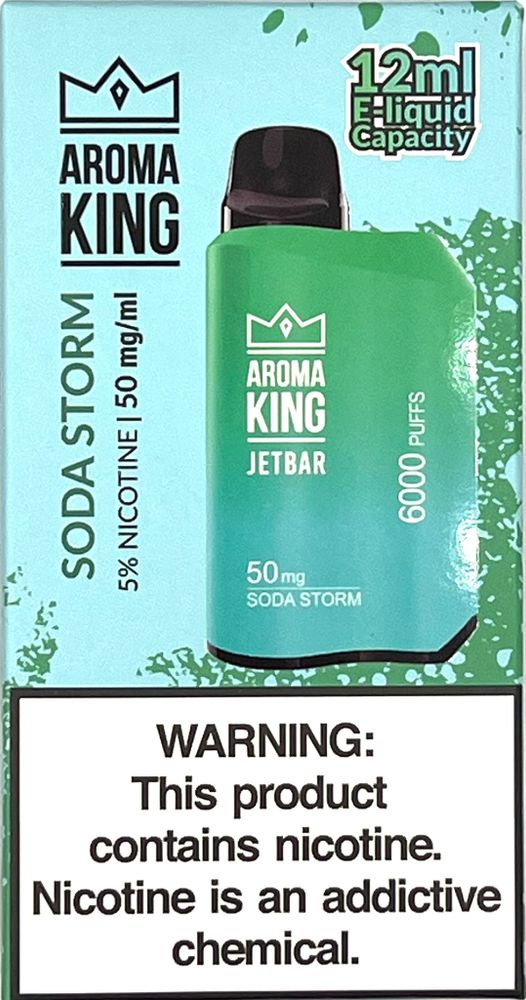 Aroma King 6000 - Soda Storm (5% nic)