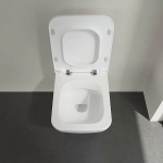 Унитаз подвесной Villeroy&Boch Venticello 4611RL01 альпийский белый, безободковый, с крышкой микролифт